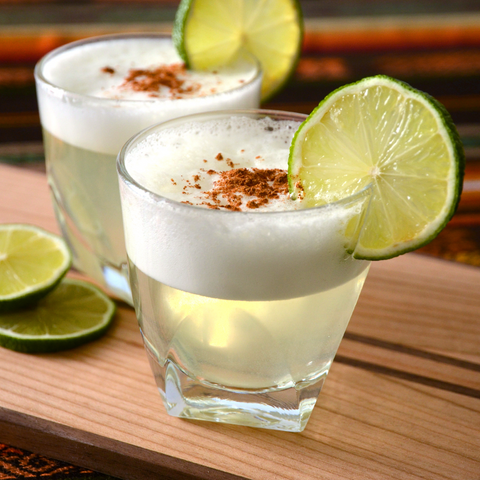 Pisco Sour (Preparación).
